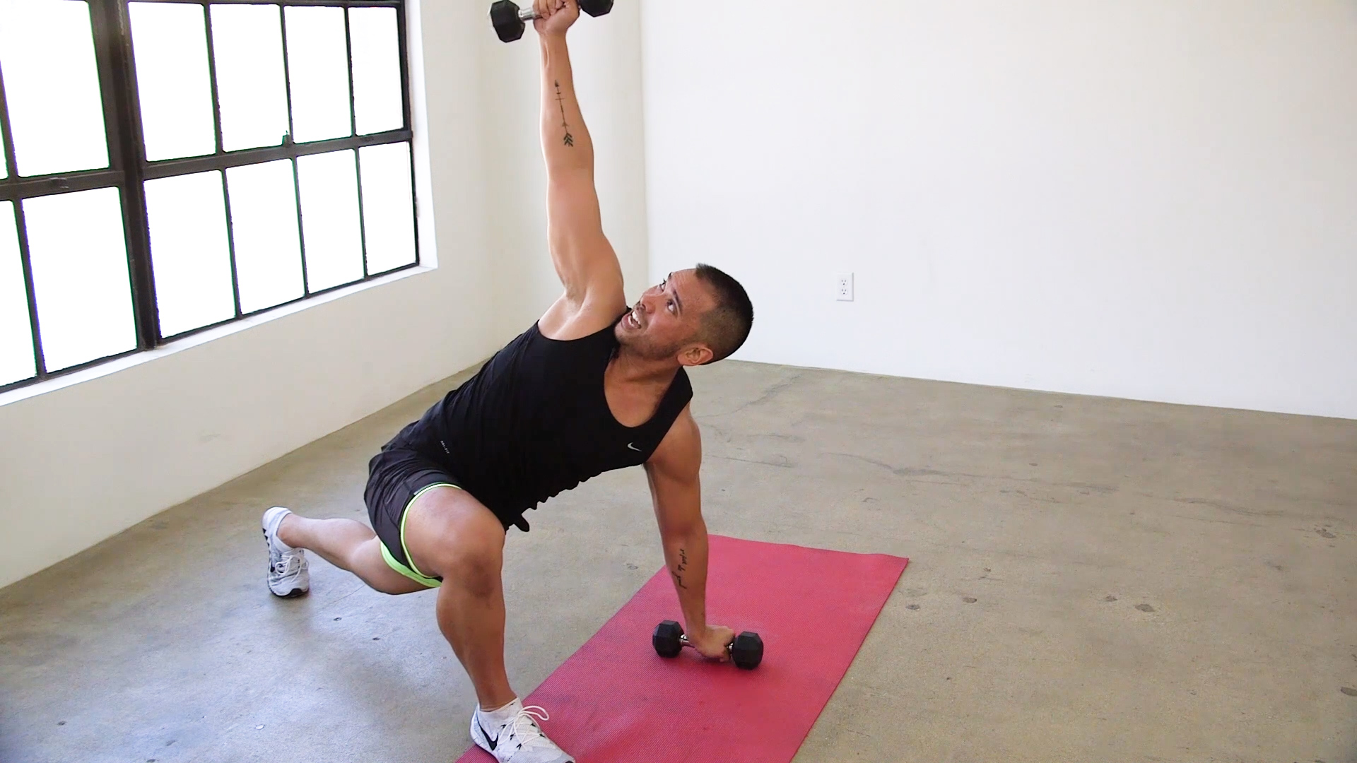 10 Minute Full Body Dumbbell HIIT Workout