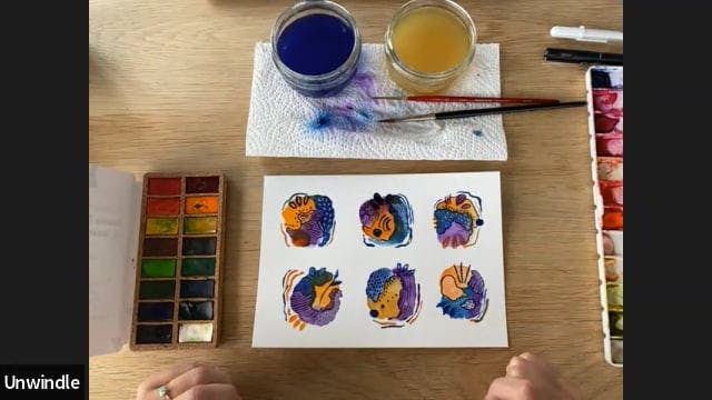 Relaxing Watercolor