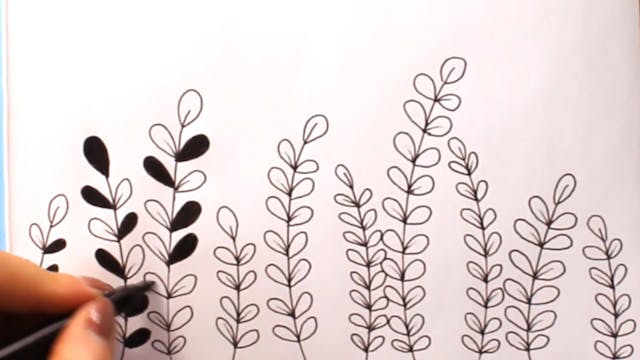Round Leaves - Positive Affirmations