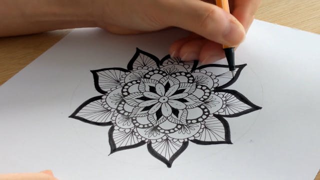 Draw a Mindful Mandala - Recharge wit...