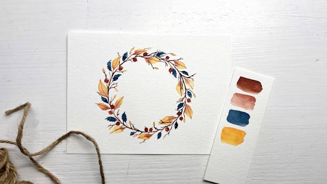 Loose Winter Wreath - Brush Control &...