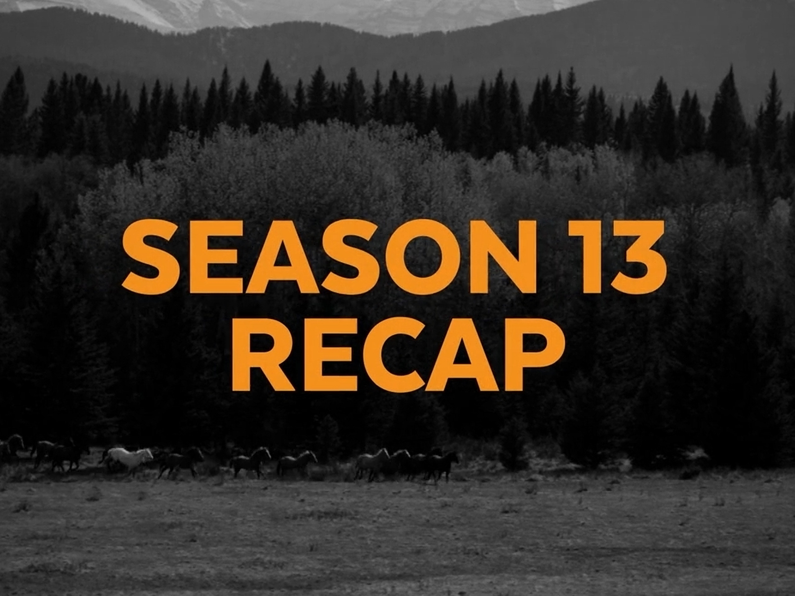 Season 13 Recap