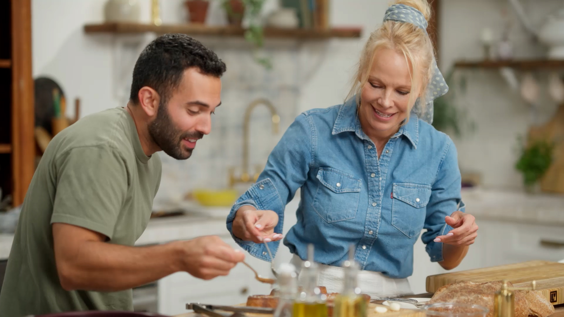 Pamela and Chef Andy Baraghani