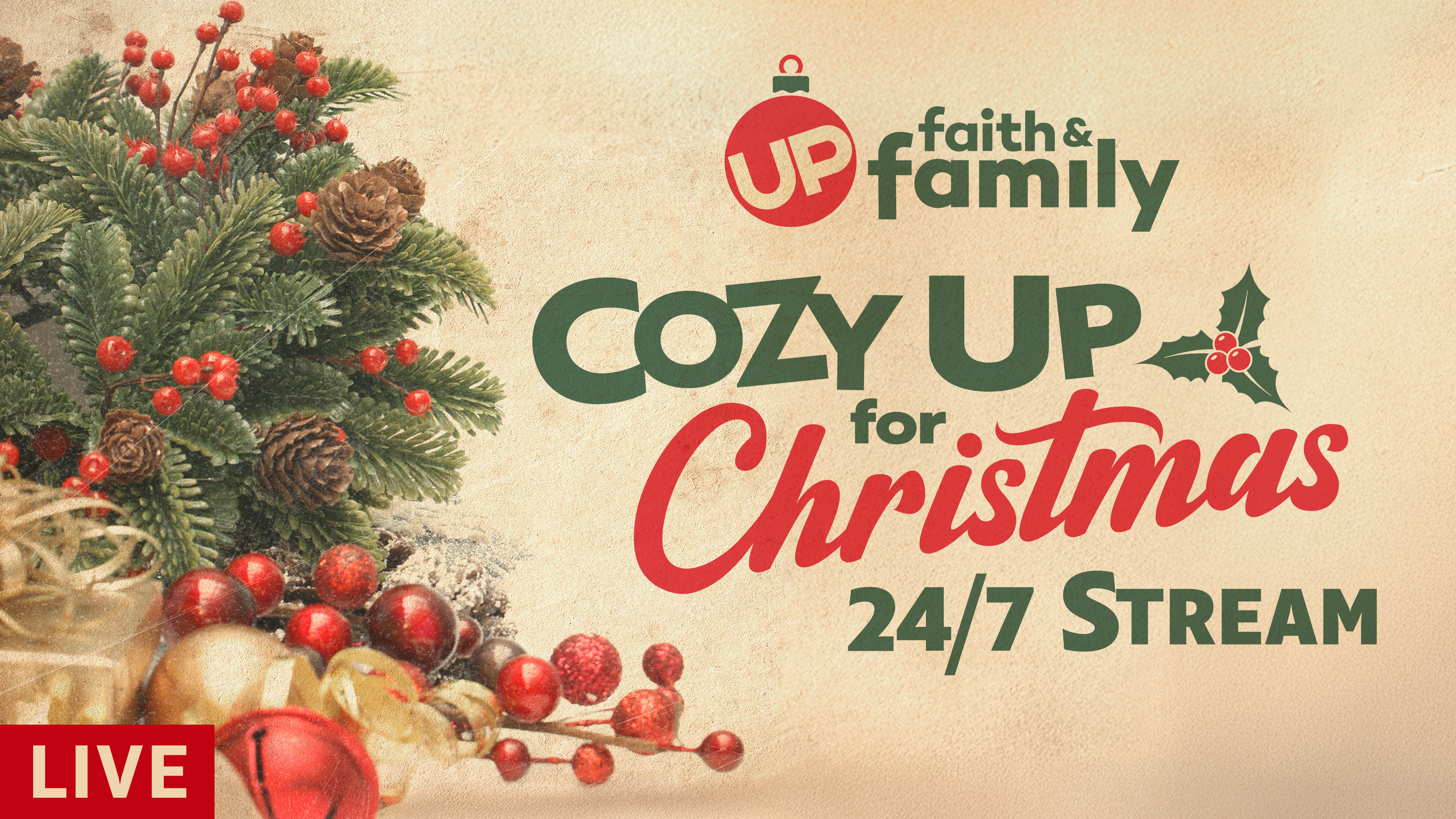 Cozy UP for Christmas Livestream