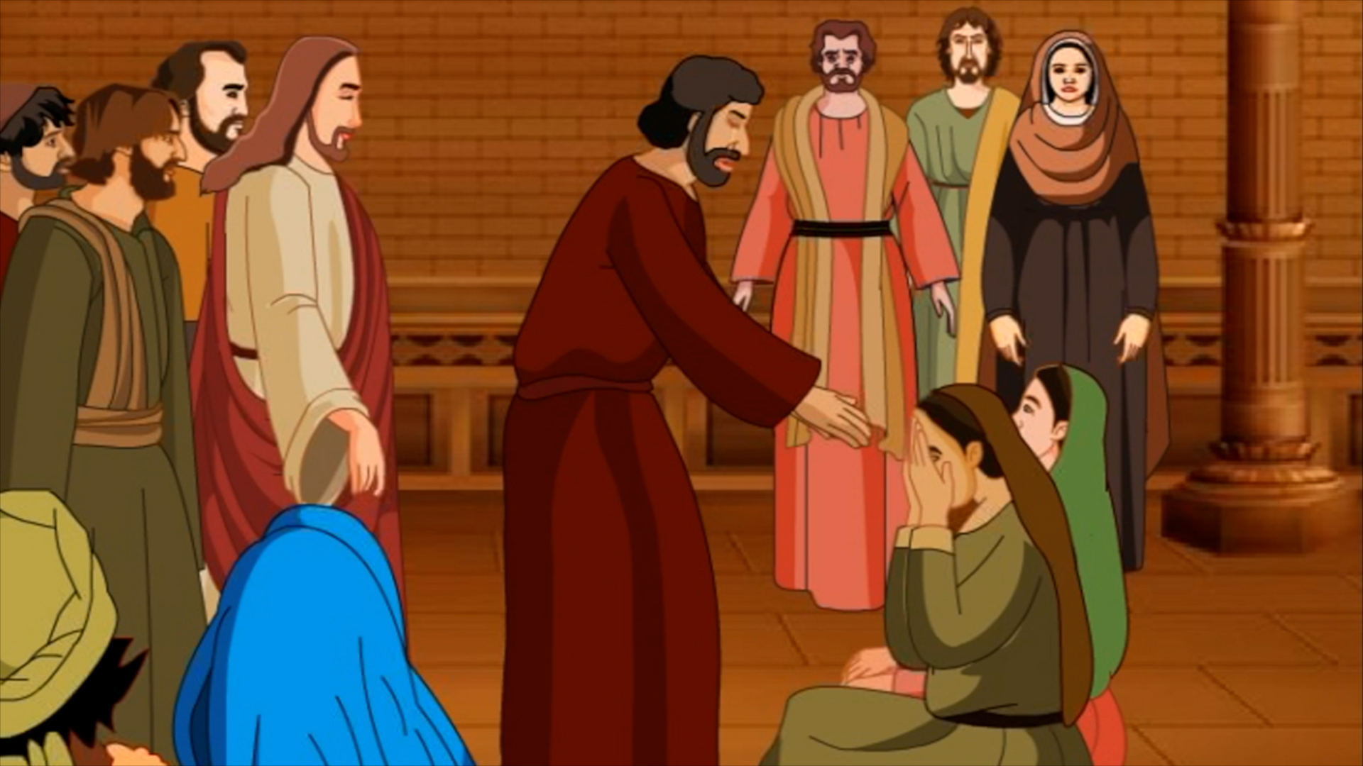 Jesus Raises a Dead Girl