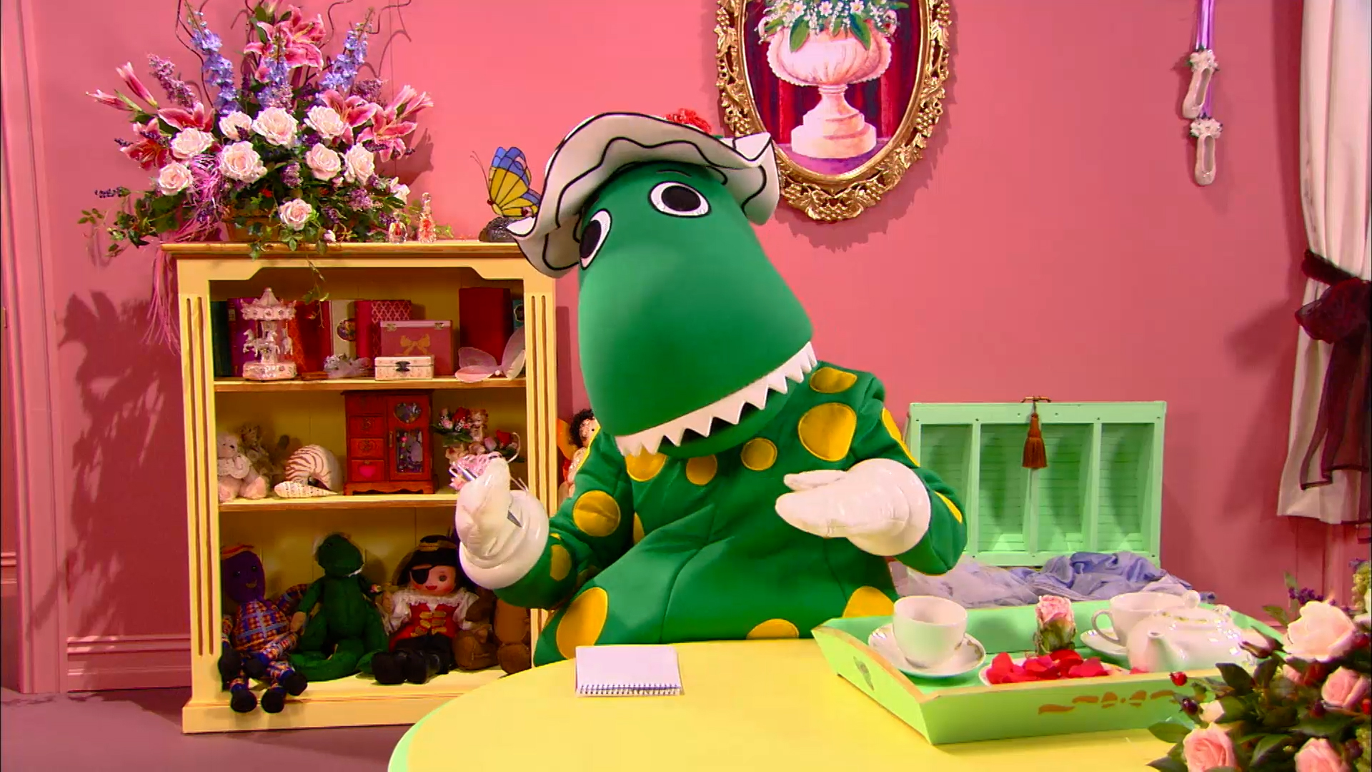 Captain Feathersword Brings Some Vegetables