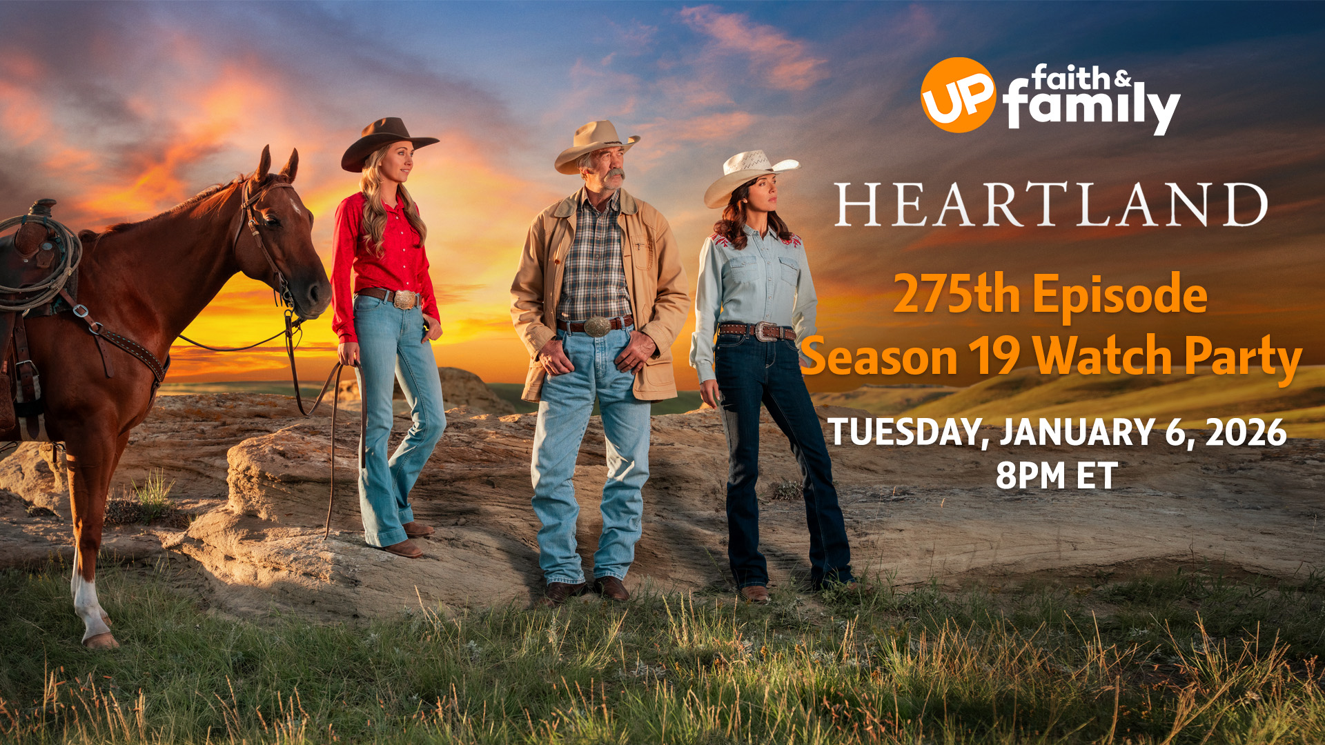 Heartland Watch Party - Under the Lights