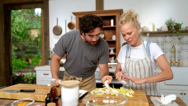 Pamela and Chef Gabe Kennedy