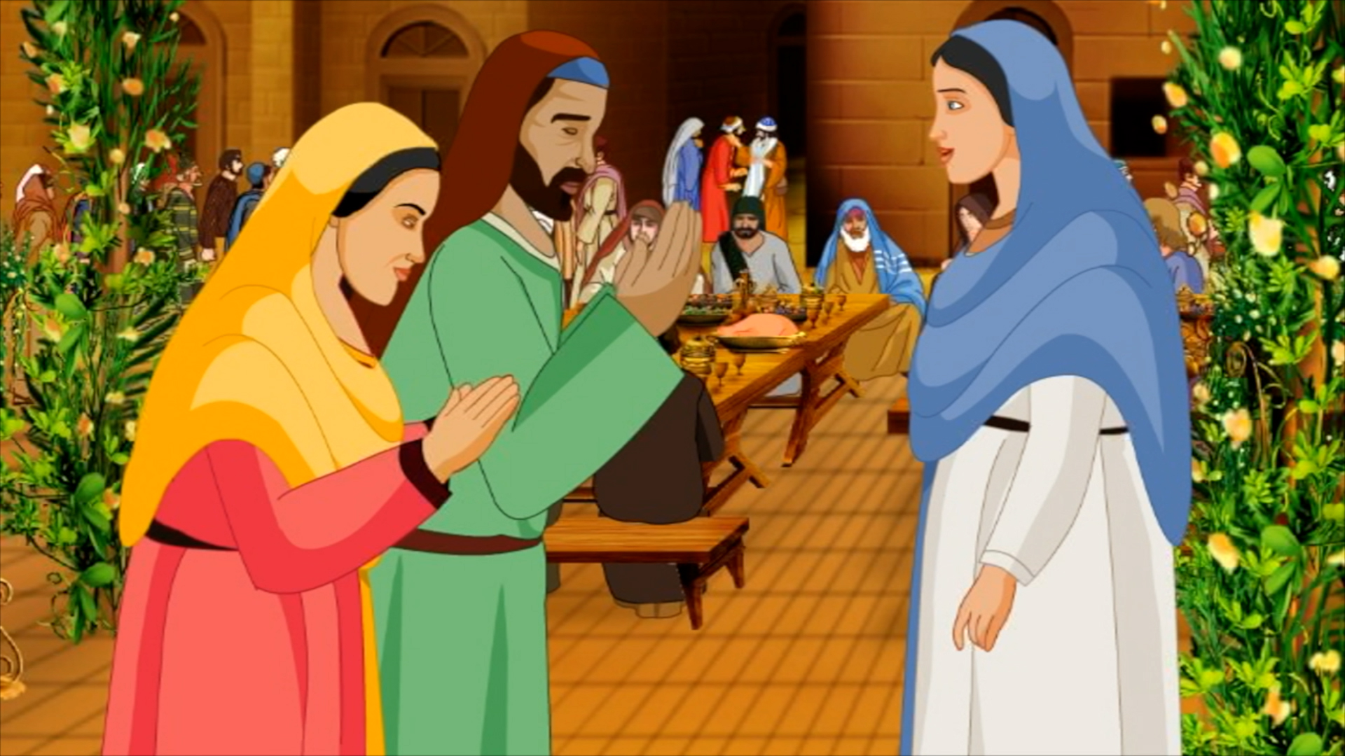 Water to Wine at Wedding in Cana