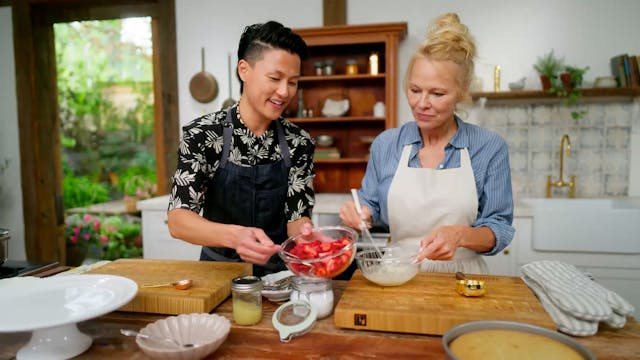 Pamela and Chef Melissa King
