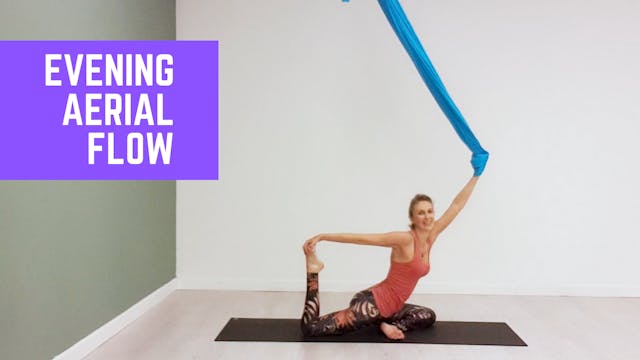 Evening Aerial Yoga Flow