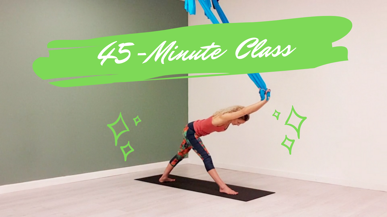 Beginner's Full Body Aerial Yoga Class