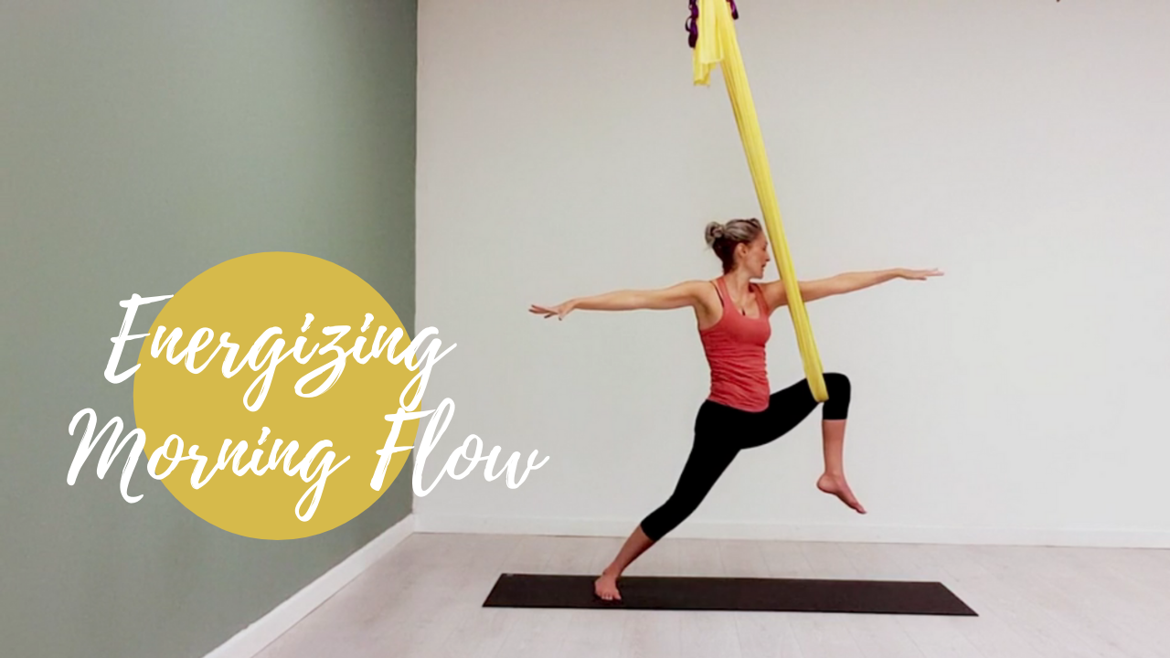 Energizing Morning Aerial Yoga Flow