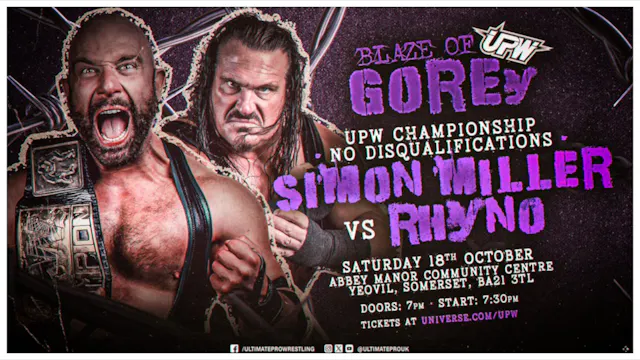 UPW Blaze of GOREy