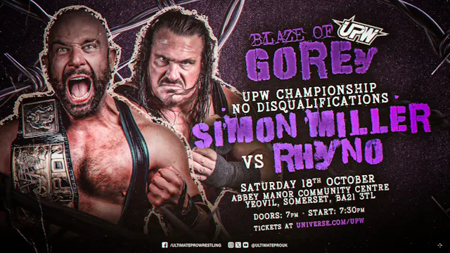 UPW Blaze of GOREy