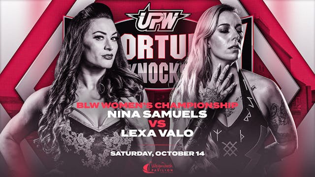UPW Opportunity Knocks