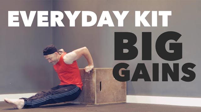 #117 Turn everyday furniture into training tools!