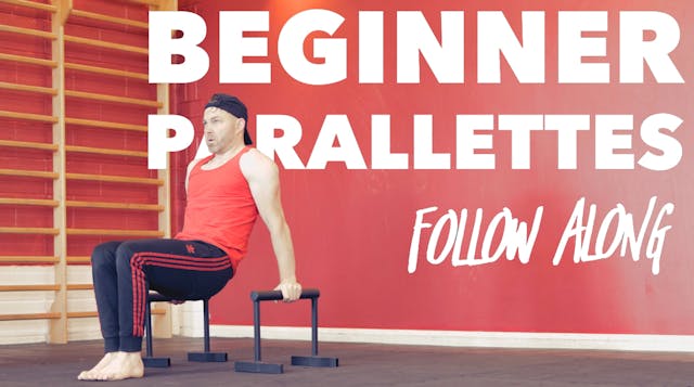 BEGINNER PARALLETTES POWER-UP