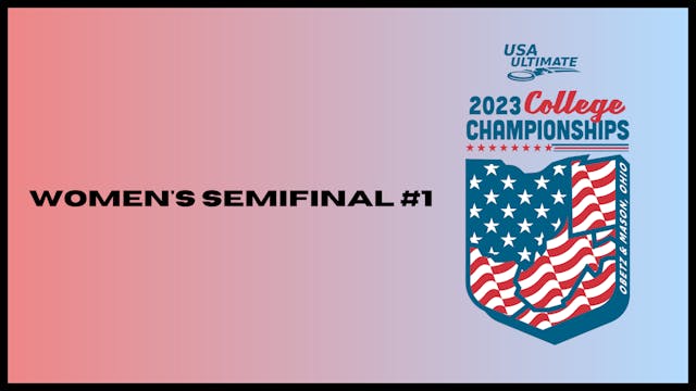 Women's Semifinal #1: Vermont (4) vs. North Carolina (1)