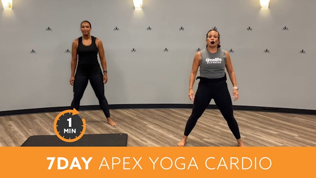 7Day Minute to Win it Challenge - APEX Yoga Cardio with JoAnne
