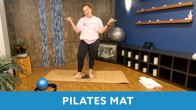 Pilates Mat with Morgan (LIVE Mon 10/26 @ 10am EST)