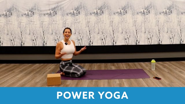 Power Yoga with Nina (LIVE Tuesday 1/...