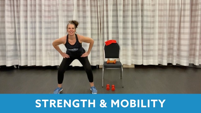 Senior Fitness Strength & Mobility with Juli (LIVE Monday 1/11 @ 11am EST)