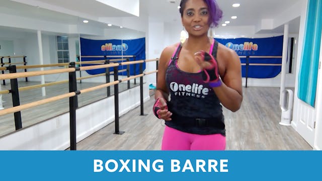 Barre Boxing with Shahana (LIVE Wedne...