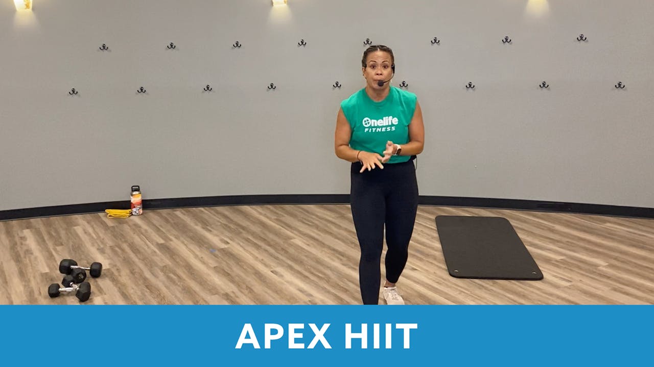 APEX HIIT #46 with JoJo - Live Workout - Onelife Anywhere