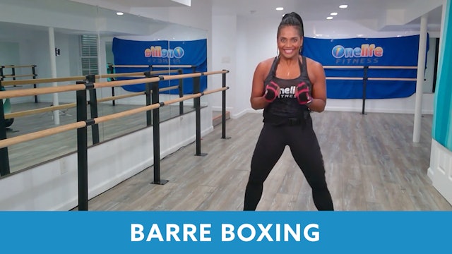 Transformation Challenge - (Week 1 Workout 4) Barre Boxing with Shahana 
