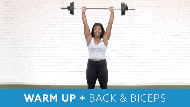 Restart Challenge - Warm up, Back & Biceps with Shay