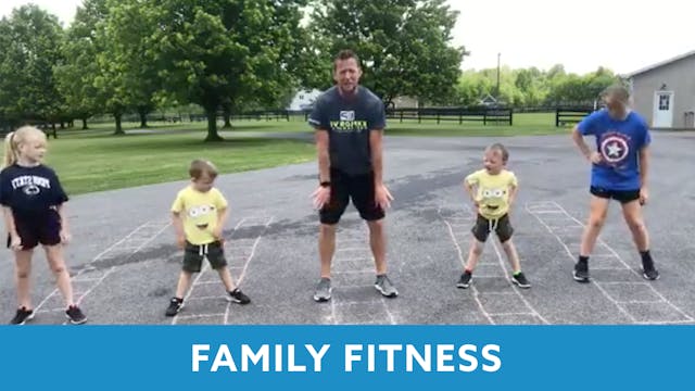 Family Fitness Ladder Workout with Kris