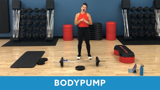 TONE UP 21 WEEK 1 - BODYPUMP with Mary 