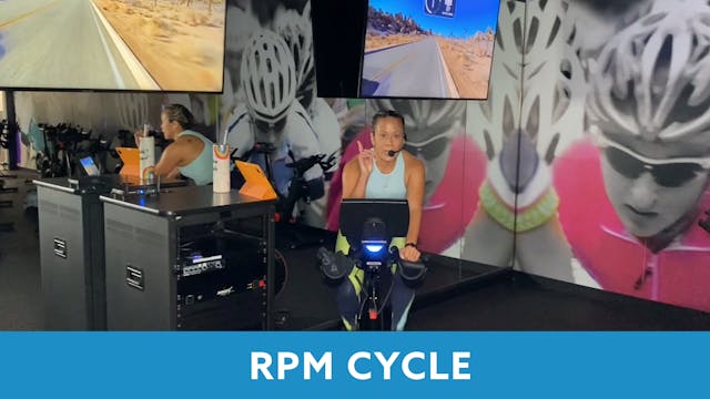 RPM Cycle 45 minutes with JoAnne