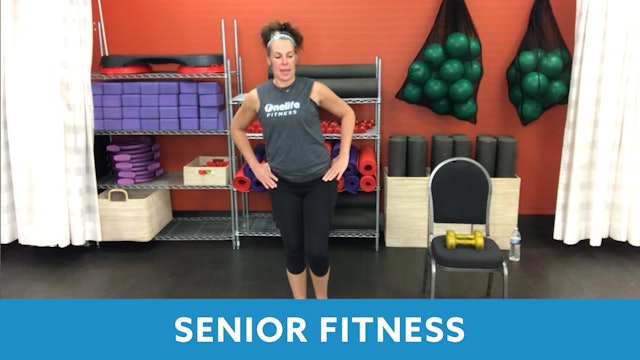 Senior Fitness Cardio & Strength with Juli (Wednesday 11/25 @ 11am EST)