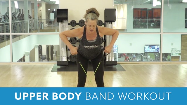 Day 1- Beginner Part 2 -Upper Body Band workout with Juli
