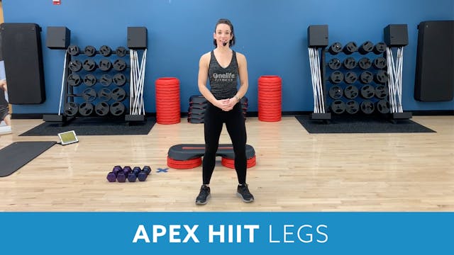APEX HIIT - leg day with Allison