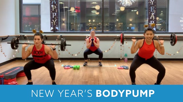 New Year's BODYPUMP with Nathalia & J...