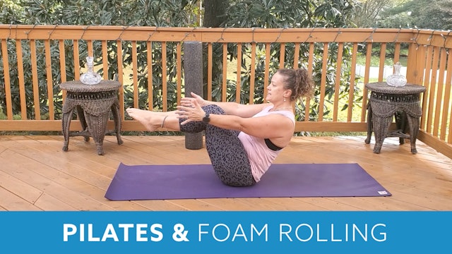 14Day Challenge Day 12 - Pilates and Foam Rolling with Morgan