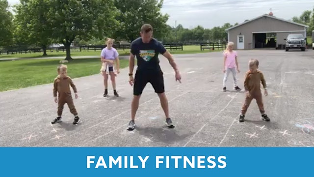 Family Fitness Outside with Kris