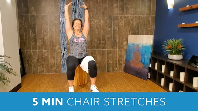 5 Min Chair Stretches With Morgan