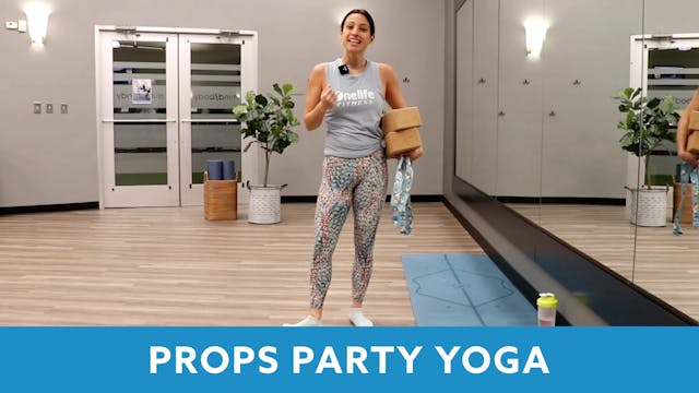 Props Party Yoga with Nina (LIVE Tues...