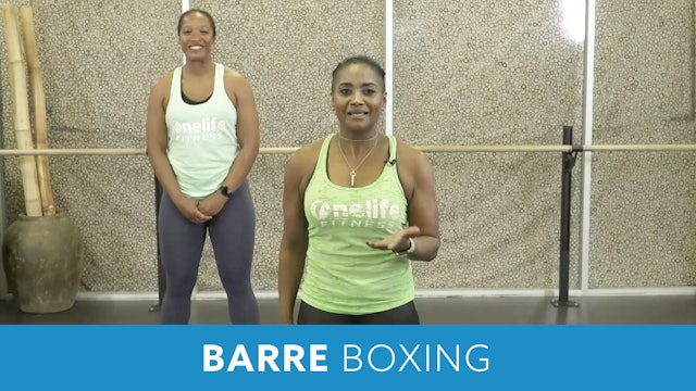 14Day Challenge Day 1 -  Boxing Barre with Shahana