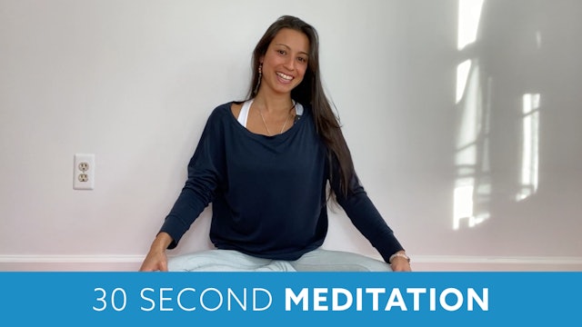 Thirty Second Meditation with Nina