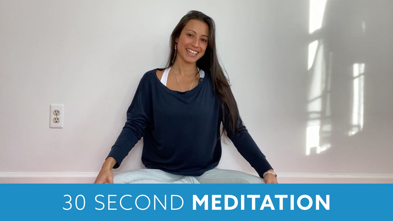 Thirty Second Meditation with Nina - Meditation - Onelife Anywhere