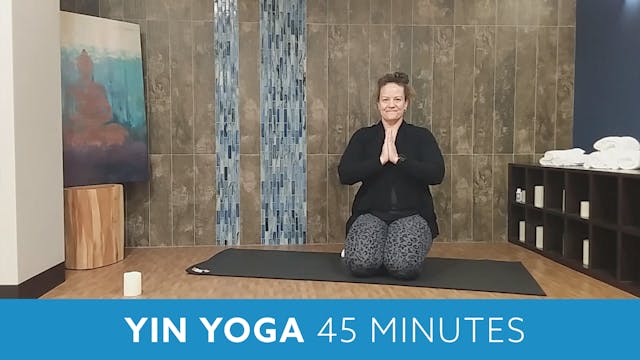 Yin Yoga for grounding with Morgan 
