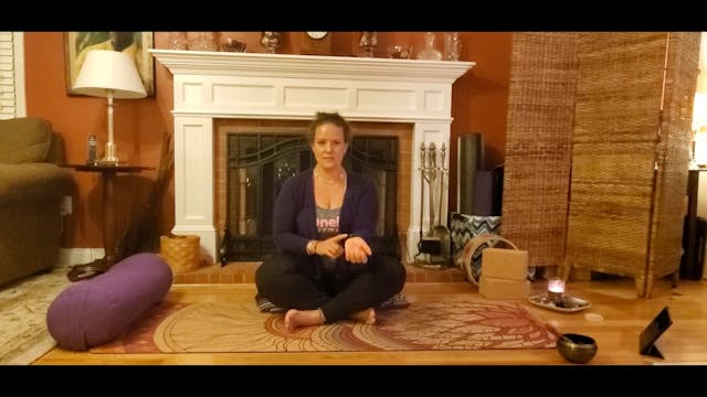 Fireplace Yin Yoga with Morgan (LIVE ...