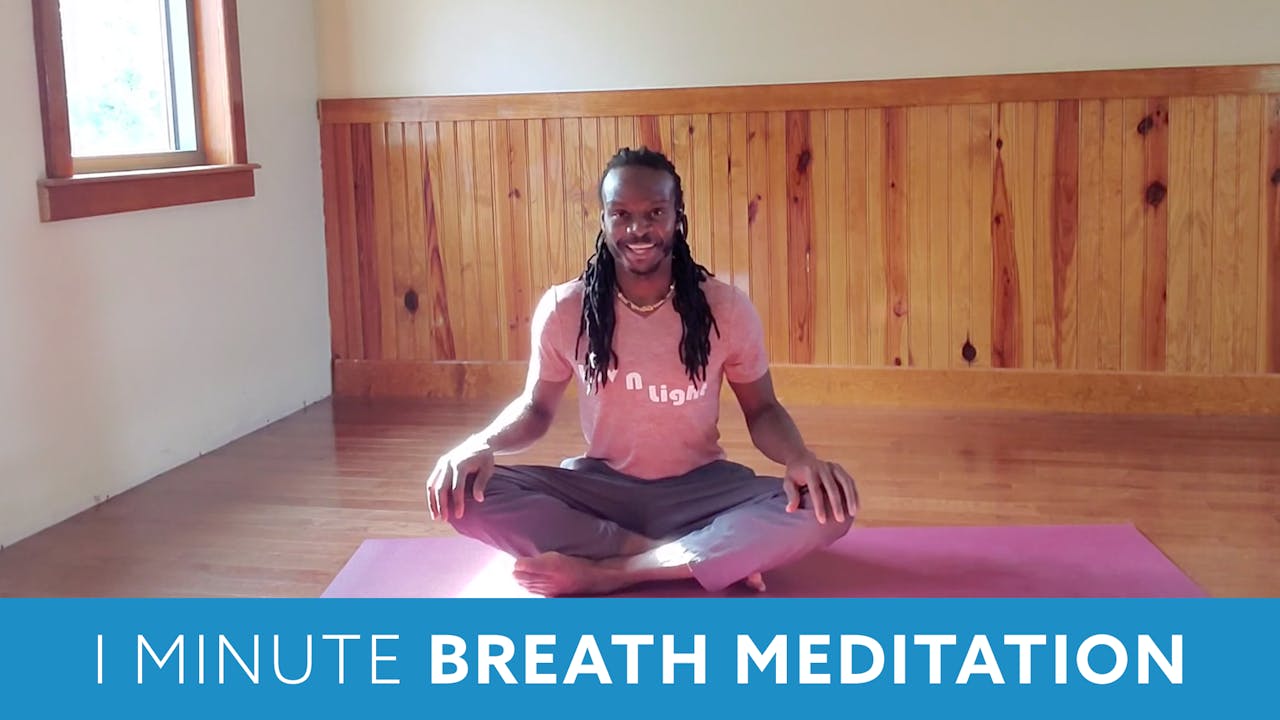 One Minute Breathing Meditation with Marlon - Meditation - Onelife Anywhere