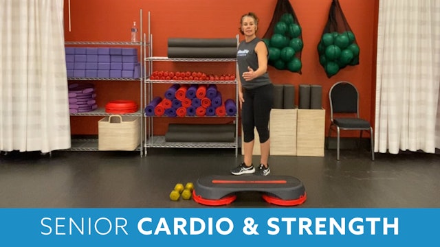 Senior Fitness Cardio & Strength (LIVE Monday 11/30 @ 11am EST)