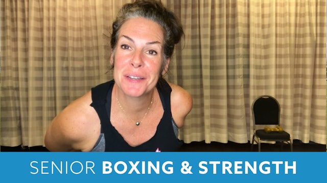 Senior Fitness Boxing & Strength with Juli (LIVE Wednesday 10/28 @ 11am EST)